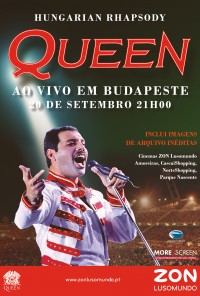 Poster do filme Hungarian Rhapsody: Queen ao Vivo em Budapeste '86 / Hungarian Rhapsody: Queen live in Budapeste '86 (2012)