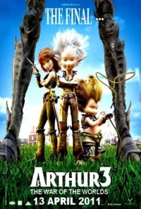 Poster do filme Artur 3 - A Guerra dos Dois Mundos / Arthur 3: La guerre des deux mondes (2010)