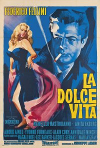 Poster do filme A Doce Vida (cópia digital restaurada) / La dolce vita (1960)