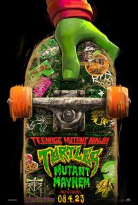 Poster do filme Tartarugas Ninja: Caos Mutante / Teenage Mutant Ninja Turtles: Mutant Mayhem (2023)