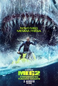 Poster do filme Meg 2: O Regresso do Tubarão Gigante / Meg 2: The Trench (2023)