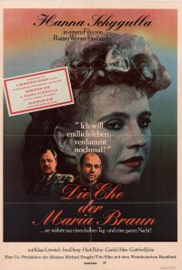 Poster do filme O Casamento de Maria Braun (ciclo Fassbinder) / Die Ehe der Maria Braun (1979)