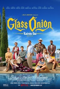 Poster do filme Glass Onion: Um Mistério Knives Out / Glass Onion: A Knives Out Mystery (2022)