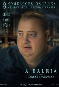 Poster do filme A Baleia / The Whale (2022)