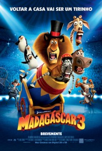 Poster do filme Madagáscar 3 / Madagascar 3 - Europe's Most Wanted (2012)