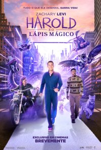 Poster do filme Harold e o Lápis Mágico / Harold and the Purple Crayon (2024)