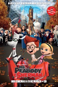 Poster do filme Mr. Peabody e Sherman / Mr. Peabody & Sherman (2014)
