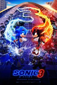 Poster do filme Sonic 3: O Filme / Sonic the Hedgehog 3 (2024)