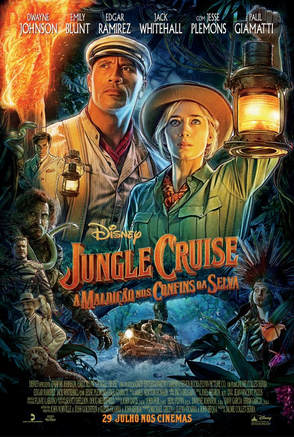 Poster Jungle Cruise - A Maldição Nos Confins da Selva / Jungle Cruise (2019)
