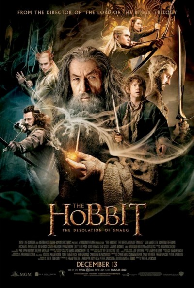 Novo poster para "The Hobbit: The Desolation of Smaug"