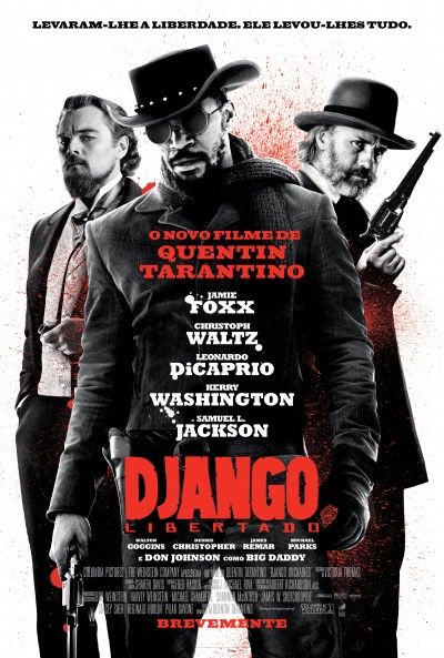 Novo poster português para "Django Libertado" (Django Unchained)