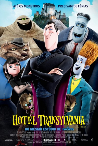 Veja o novo poster português e o trailer de "Hotel Transylvania"