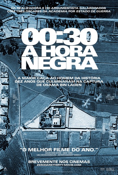 Novo poster português para "00:30 A Hora Negra" (Zero Dark Thirty)