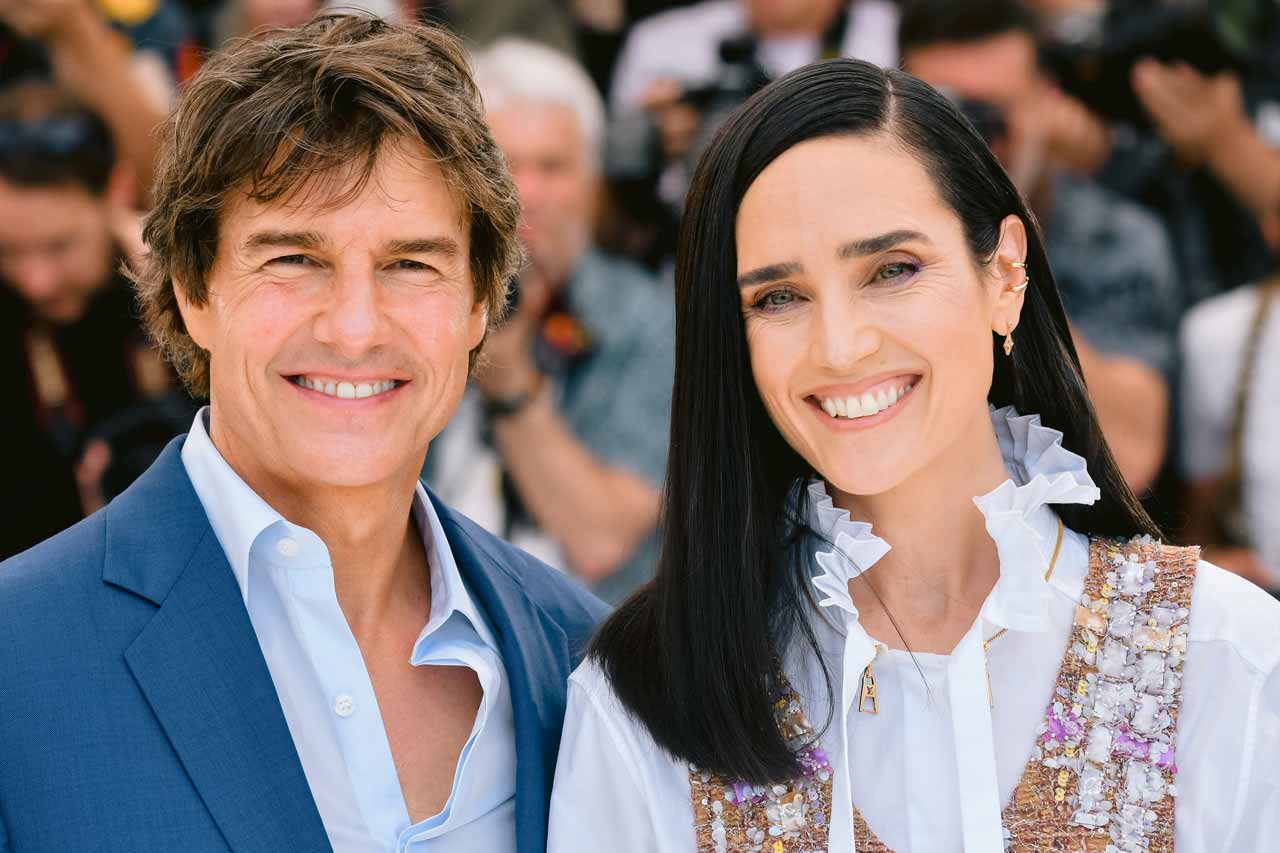 Top Gun: Maverick em Cannes 1/8: Tom Cruise e Jennifer Connelly