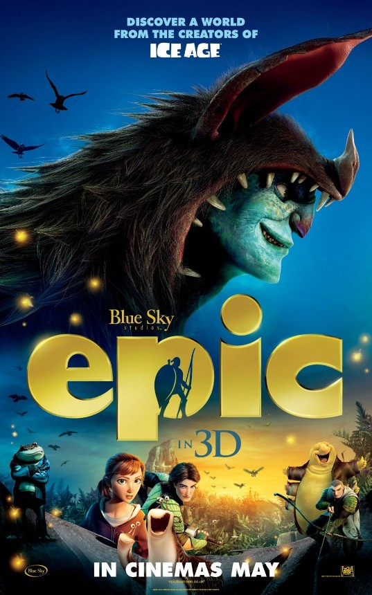 Epic Poster E Imagens Para O Novo Filme De Animação Da Fox Notícias