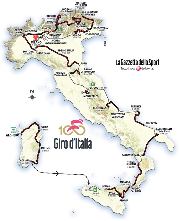 Giro Itália 2017