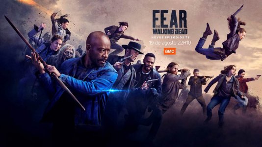 "Fear the Walking Dead": AMC anuncia estreia da segunda parte da quinta temporada