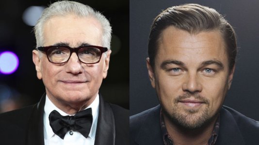 Martin Scorsese e Leonardo DiCaprio reunidos em "Devil in the White City"