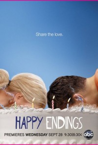 Poster da série Tudo Acaba Bem / Happy Endings (2011)