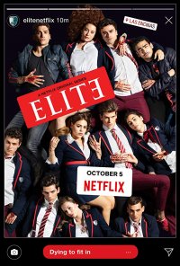 Poster da série Elite / Élite (2018)